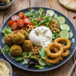 Salade Falafel Burrata